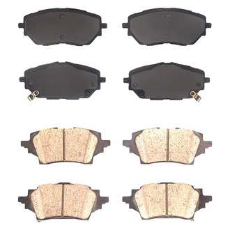 DFC® - 4000 HybriDynamic Hybrid Front and Rear Brake Pad Set