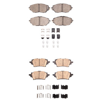 DFC® - 4000 HybriDynamic Hybrid Front and Rear Brake Pad Set