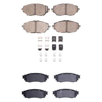 DFC® - 4000 HybriDynamic Hybrid Front and Rear Brake Pad Set