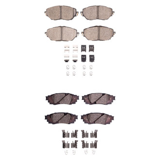 DFC® - 4000 HybriDynamic Hybrid Front and Rear Brake Pad Set