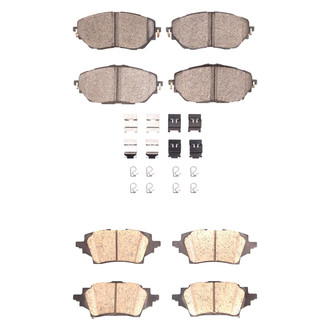 DFC® - 4000 HybriDynamic Hybrid Front and Rear Brake Pad Set