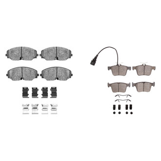 DFC® - 4000 HybriDynamic Hybrid Front and Rear Brake Pad Set