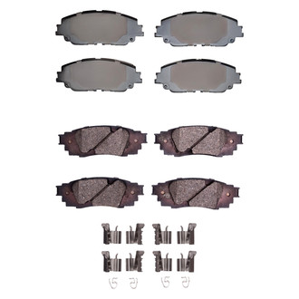DFC® - 4000 HybriDynamic Hybrid Front and Rear Brake Pad Set