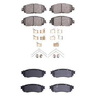 DFC® - 4000 HybriDynamic Hybrid Front and Rear Brake Pad Set
