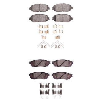 DFC® - 4000 HybriDynamic Hybrid Front and Rear Brake Pad Set