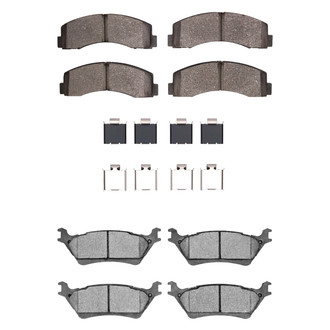 DFC® - 4000 HybriDynamic Hybrid Front and Rear Brake Pad Set