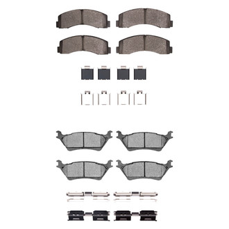 DFC® - 4000 HybriDynamic Hybrid Front and Rear Brake Pad Set
