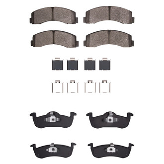 DFC® - 4000 HybriDynamic Hybrid Front and Rear Brake Pad Set