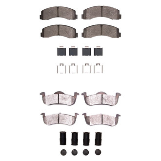 DFC® - 4000 HybriDynamic Hybrid Front and Rear Brake Pad Set