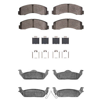 DFC® - 4000 HybriDynamic Hybrid Front and Rear Brake Pad Set