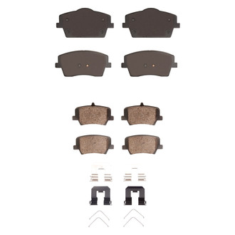 DFC® - 4000 HybriDynamic Hybrid Front and Rear Brake Pad Set