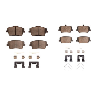 DFC® - 4000 HybriDynamic Hybrid Front and Rear Brake Pad Set