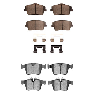 DFC® - 4000 HybriDynamic Hybrid Front and Rear Brake Pad Set