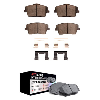 DFC® - 4000 HybriDynamic Hybrid Front and Rear Brake Pad Set