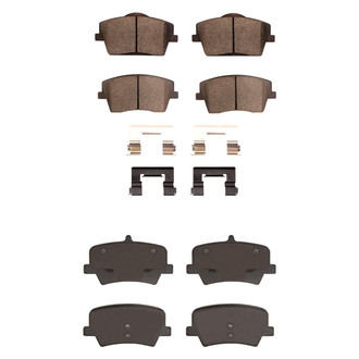 DFC® - 4000 HybriDynamic Hybrid Front and Rear Brake Pad Set