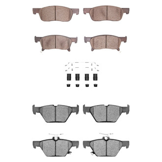 DFC® - 4000 HybriDynamic Hybrid Front and Rear Brake Pad Set