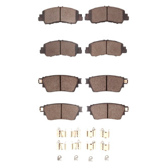 DFC® - 4000 HybriDynamic Hybrid Front and Rear Brake Pad Set
