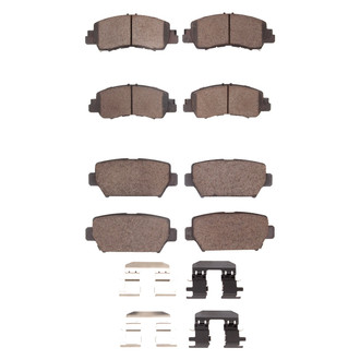 DFC® - 4000 HybriDynamic Hybrid Front and Rear Brake Pad Set