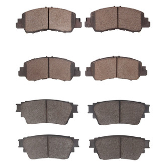 DFC® - 4000 HybriDynamic Hybrid Front and Rear Brake Pad Set