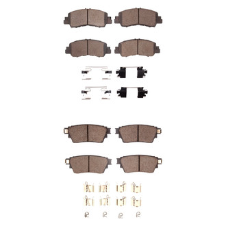 DFC® - 4000 HybriDynamic Hybrid Front and Rear Brake Pad Set