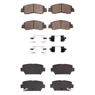 DFC® - 4000 HybriDynamic Hybrid Front and Rear Brake Pad Set