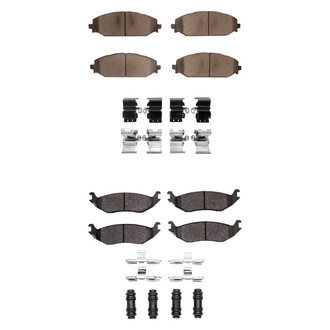 DFC® - 4000 HybriDynamic Hybrid Front and Rear Brake Pad Set