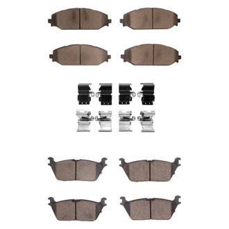 DFC® - 4000 HybriDynamic Hybrid Front and Rear Brake Pad Set