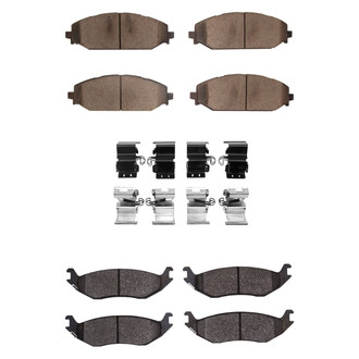 DFC® - 4000 HybriDynamic Hybrid Front and Rear Brake Pad Set