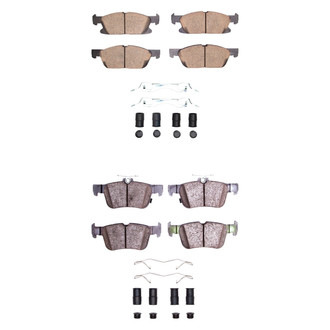 DFC® - 4000 HybriDynamic Hybrid Front and Rear Brake Pad Set