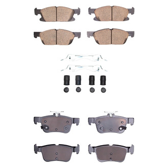 DFC® - 4000 HybriDynamic Hybrid Front and Rear Brake Pad Set