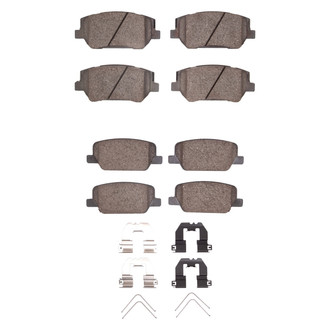 DFC® - 4000 HybriDynamic Hybrid Front and Rear Brake Pad Set