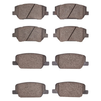 DFC® - 4000 HybriDynamic Hybrid Front and Rear Brake Pad Set