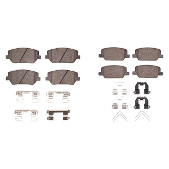 DFC® - 4000 HybriDynamic Hybrid Front and Rear Brake Pad Set