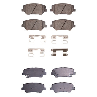 DFC® - 4000 HybriDynamic Hybrid Front and Rear Brake Pad Set