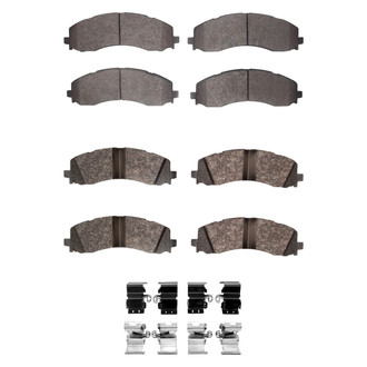 DFC® - 4000 HybriDynamic Hybrid Front and Rear Brake Pad Set