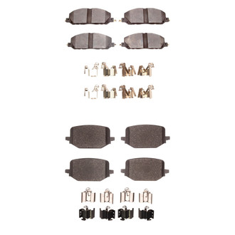 DFC® - 4000 HybriDynamic Hybrid Front and Rear Brake Pad Set