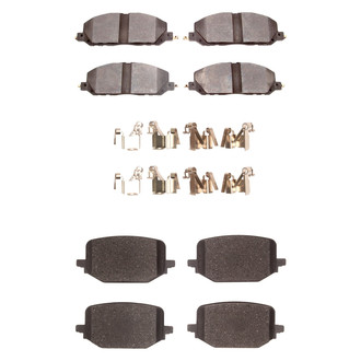 DFC® - 4000 HybriDynamic Hybrid Front and Rear Brake Pad Set