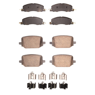 DFC® - 4000 HybriDynamic Hybrid Front and Rear Brake Pad Set