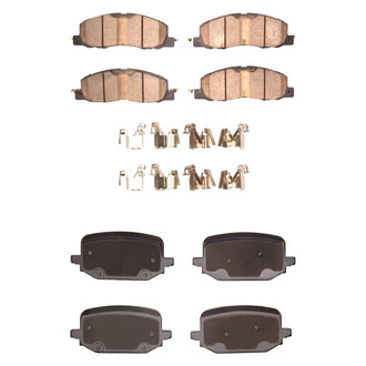 DFC® - 4000 HybriDynamic Hybrid Front and Rear Brake Pad Set