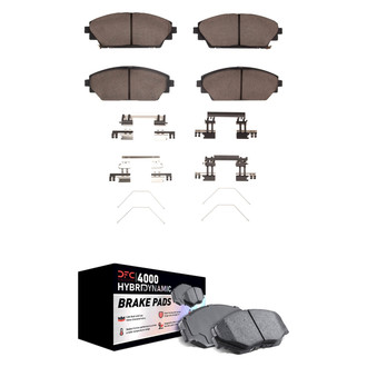 DFC® - 4000 HybriDynamic Hybrid Front and Rear Brake Pad Set
