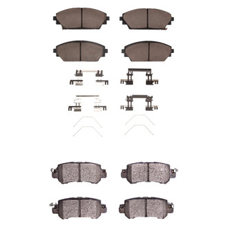 DFC® - 4000 HybriDynamic Hybrid Front and Rear Brake Pad Set