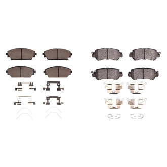 DFC® - 4000 HybriDynamic Hybrid Front and Rear Brake Pad Set