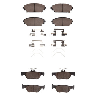 DFC® - 4000 HybriDynamic Hybrid Front and Rear Brake Pad Set