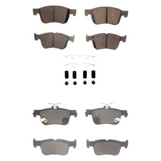DFC® - 4000 HybriDynamic Hybrid Front and Rear Brake Pad Set