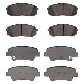 DFC® - 4000 HybriDynamic Hybrid Front and Rear Brake Pad Set