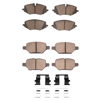 DFC® - 4000 HybriDynamic Hybrid Front and Rear Brake Pad Set