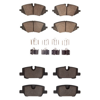 DFC® - 4000 HybriDynamic Hybrid Front and Rear Brake Pad Set