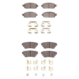 DFC® - 4000 HybriDynamic Hybrid Front and Rear Brake Pad Set