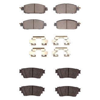 DFC® - 4000 HybriDynamic Hybrid Front and Rear Brake Pad Set
