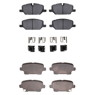 DFC® - 4000 HybriDynamic Hybrid Front and Rear Brake Pad Set